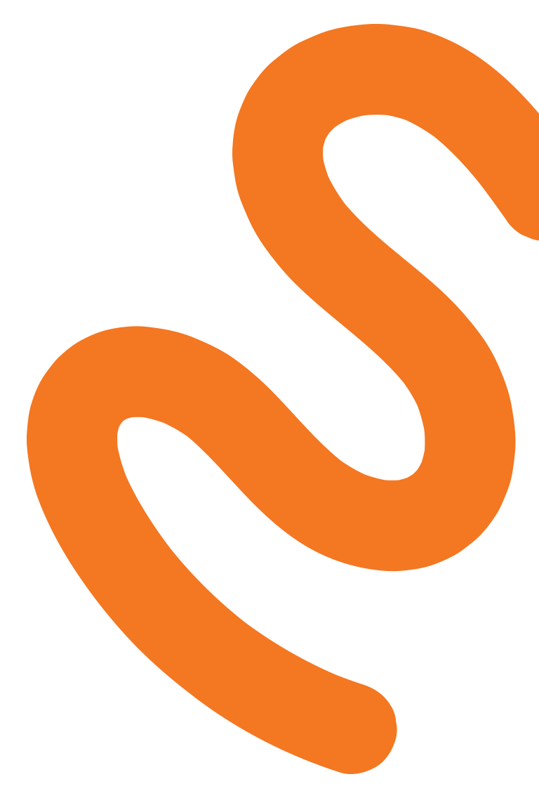 orange squiggle